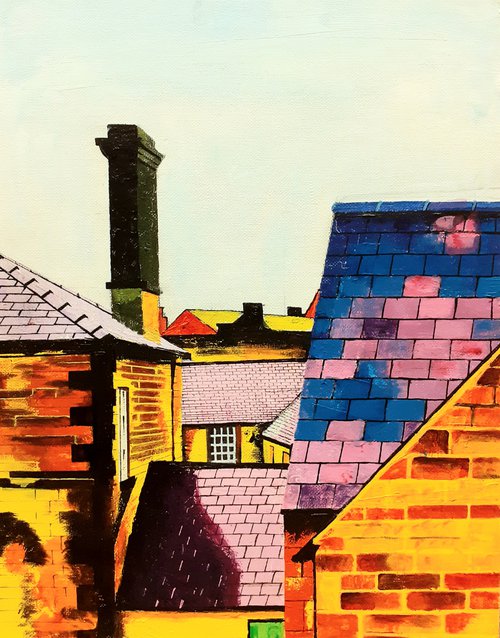 Bakewell rooftops by Bryan John