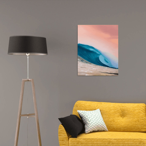 Powerful. Wave painting