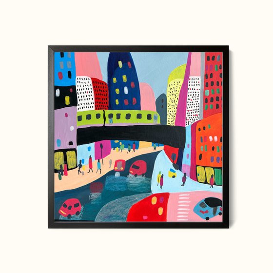 Minimalist Cityscape