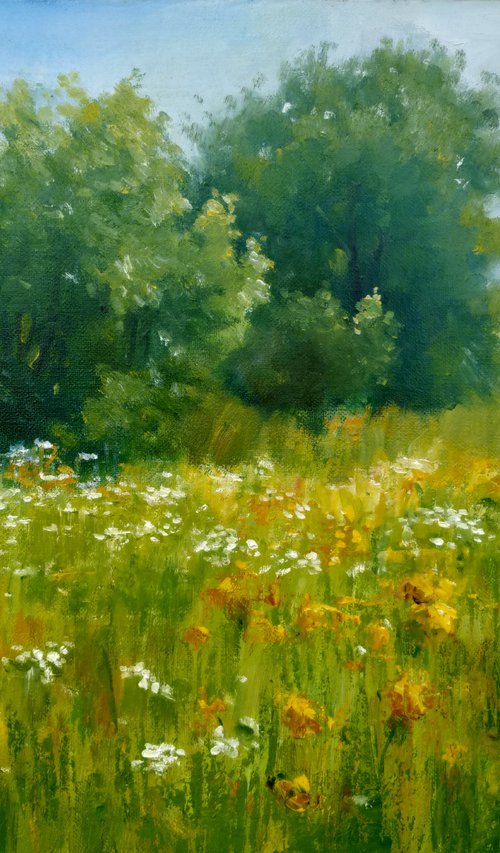 Summer landscape by Valentina Andrukhova