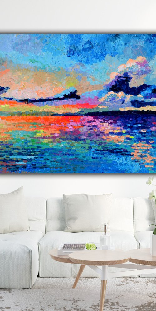 Colorful Sunrise - Seascape by Soos Tiberiu