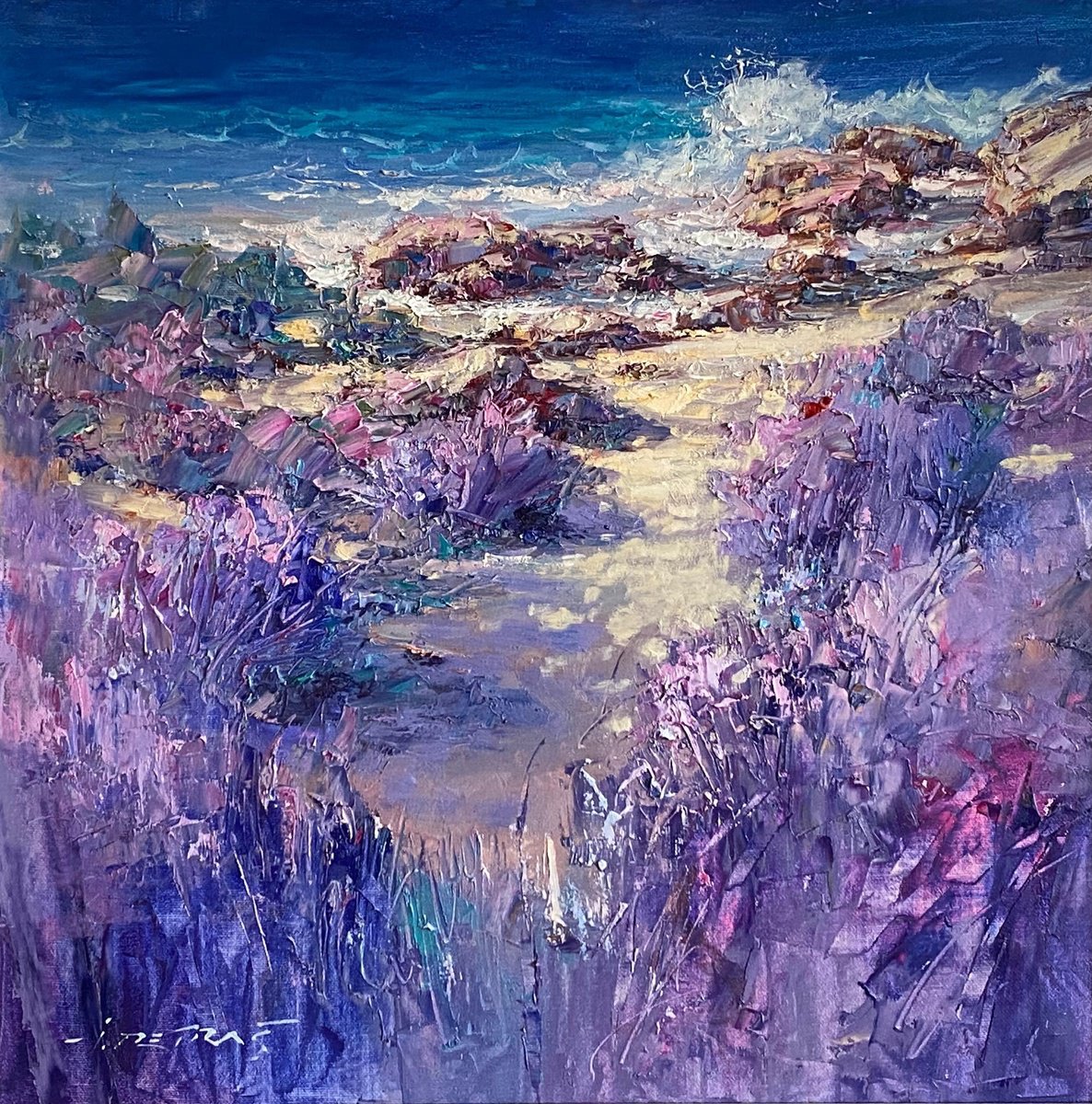 Coastal Lavender Breeze by Ivica Petras