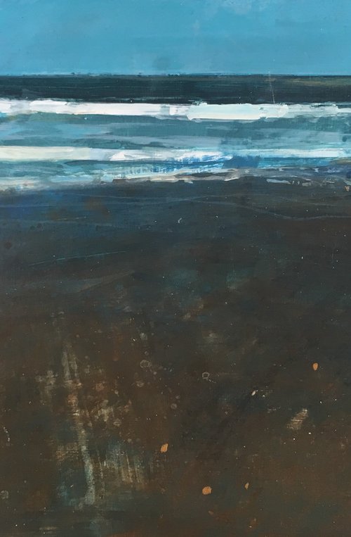 Low tide, Eastbourne by Julian Sutherland-Beatson