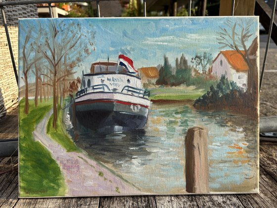 The barge in Coevorden