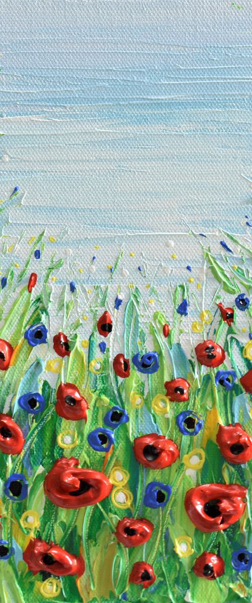Poppy Field by Olga Tkachyk