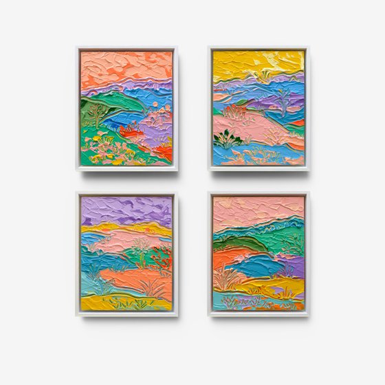 Set of 4 Colour Fields 3