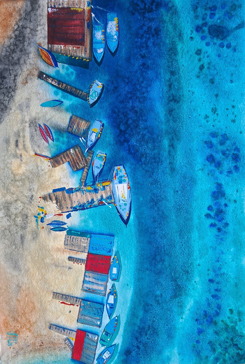 Coast of paradise. Sicily. Italy by Yuliia Sharapova