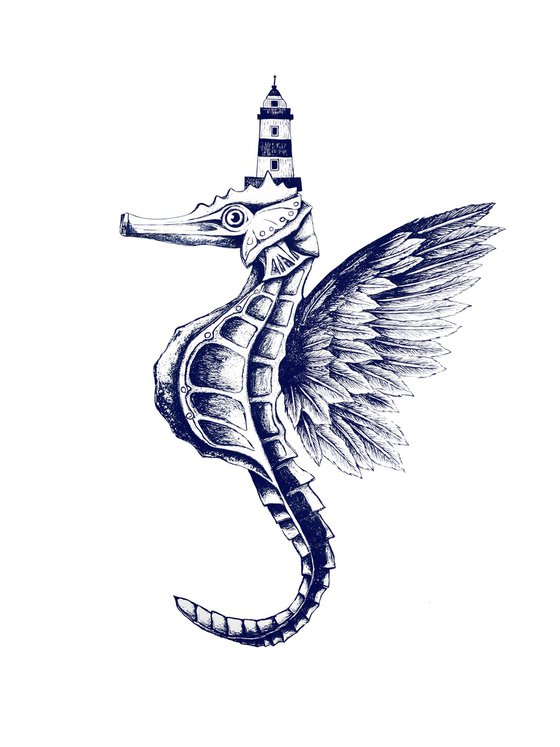 Winged Seahorse