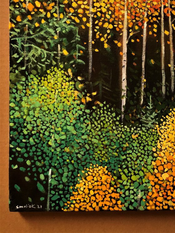 Autumn Tree Painting