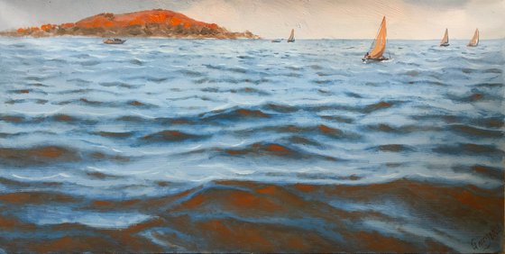 Seascape.Sunset