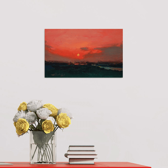 "Sunset moment"