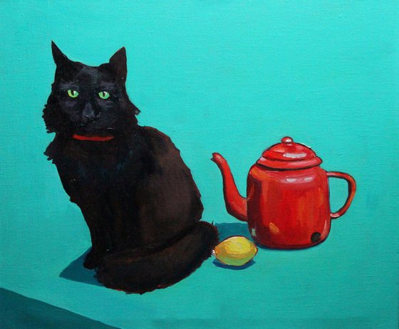 Still Life With Hattie Cattie