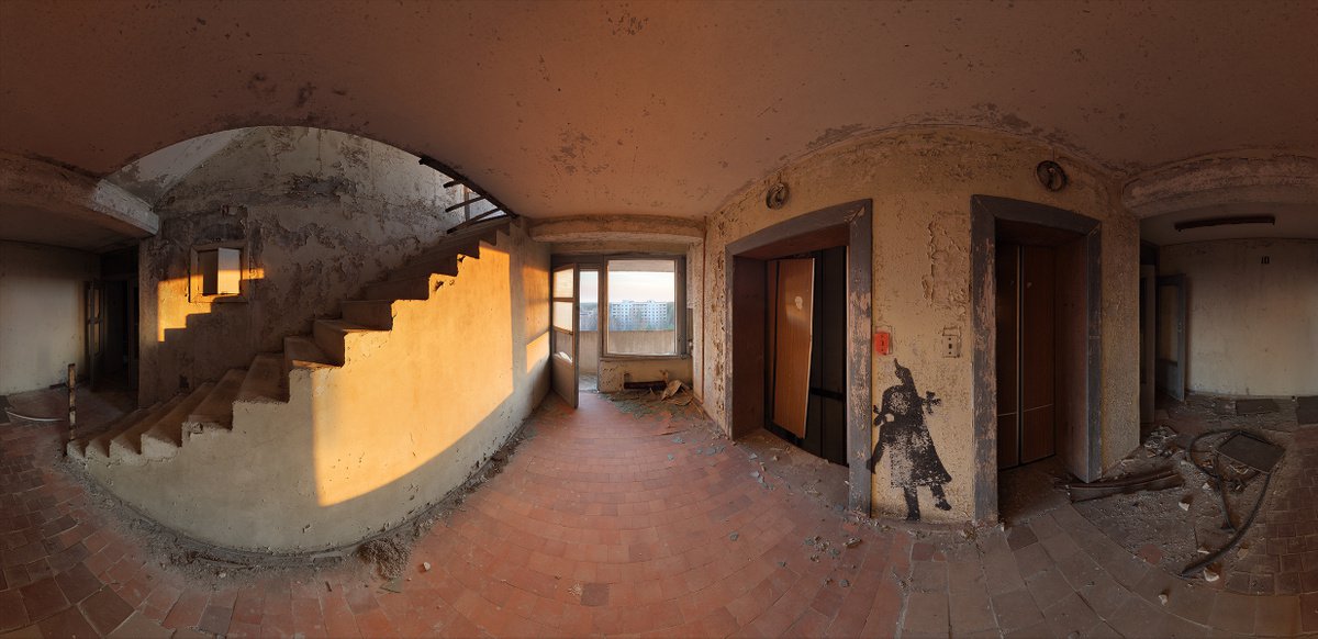 Photorealistic Photograph , #46. Pripyat. 10-Th Floor By Stanislav Vederskyi, 79 X 39, Artwork For Sale On Artfinder