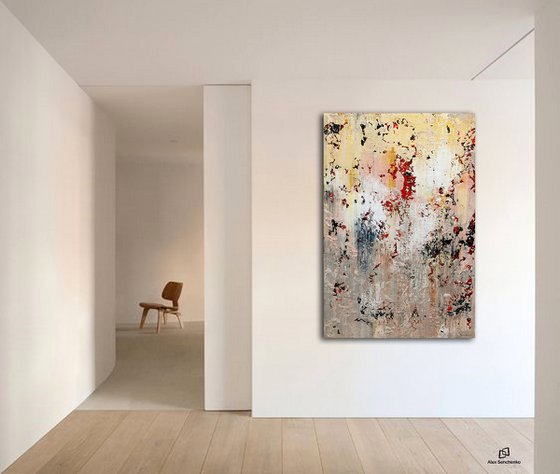 150x100cm. / abstract painting / Abstract 1262