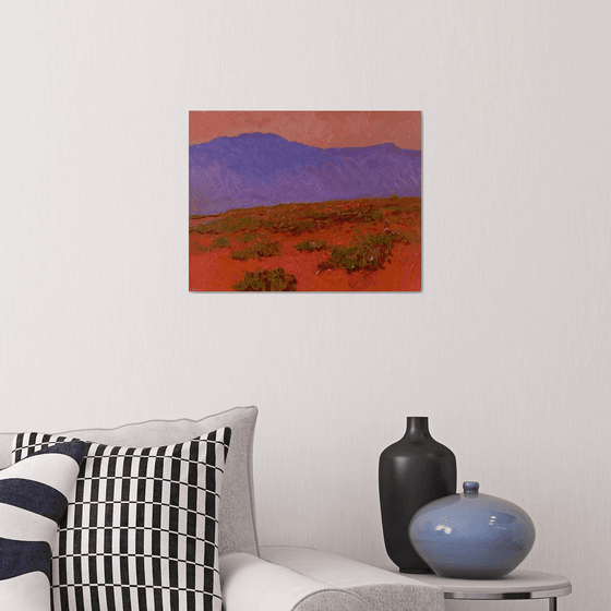 Warm Dusk of the Desert