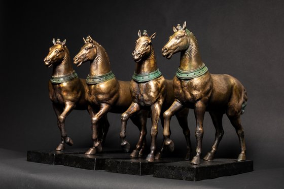 Author’s replica of the Venetian Horses