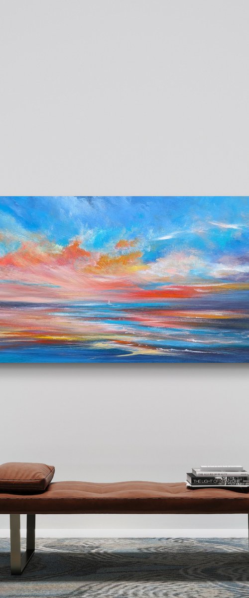 Crimson Reflections by Mel Graham