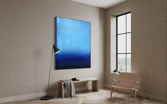 Blue Therapy (XL 48x60in)