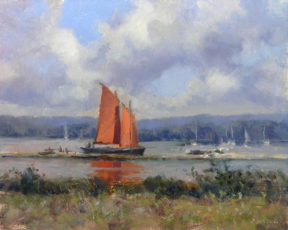 Red Sailboat