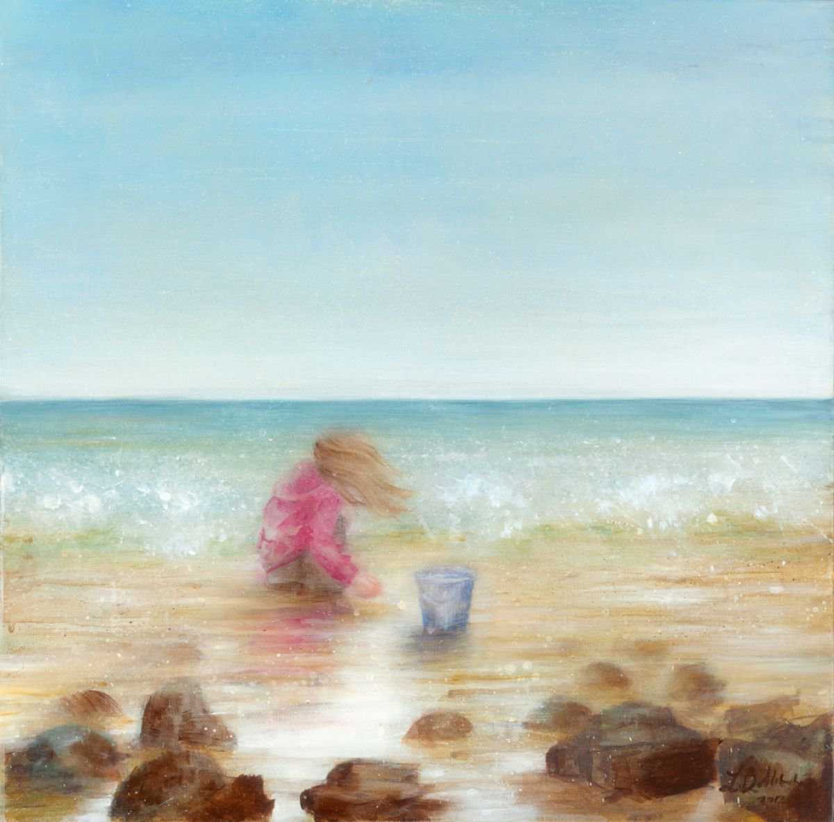 Collecting Shells by Lynne Bellchamber