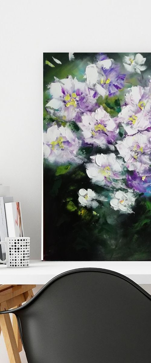 Flowers by Nataliia Plakhotnyk