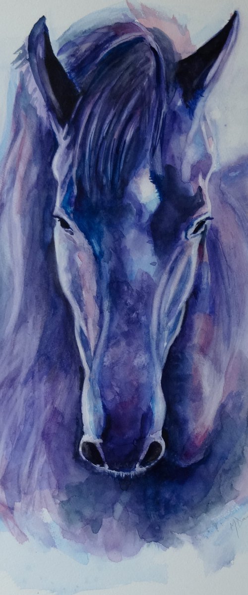 Horse 'Beauty' by Mel Davies Original Art