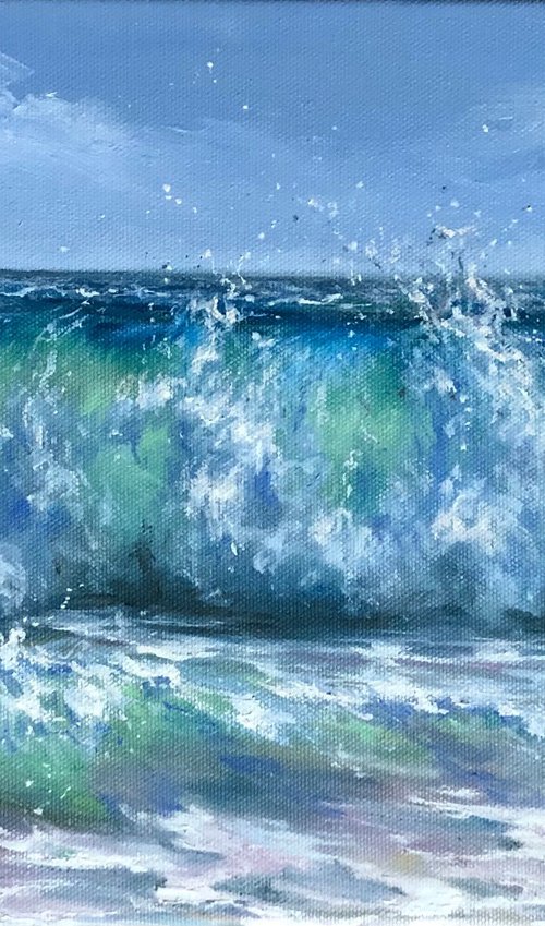 Gentle Sea Breeze by Alesia Yeremeyeva