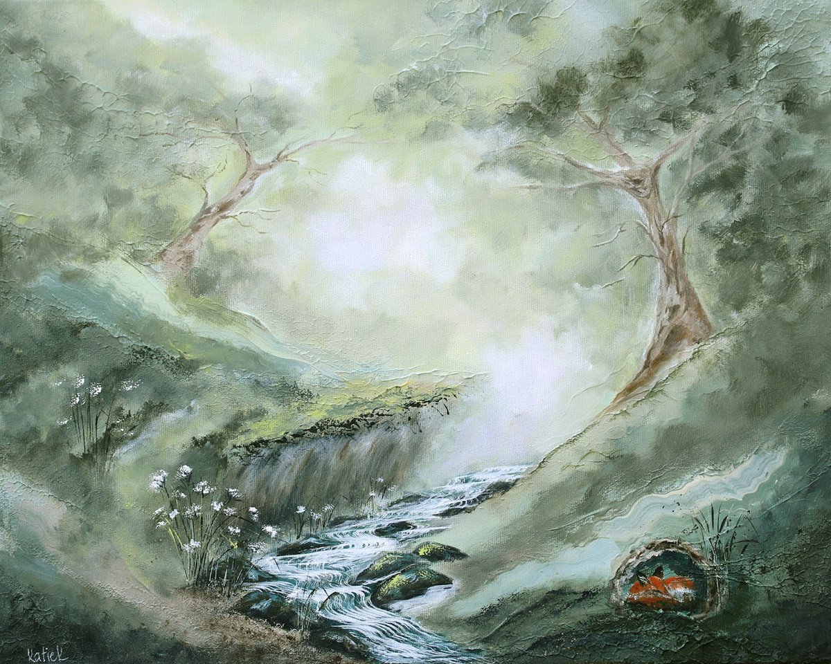 Untroubled Sleep By Katerina Koroleva, 20 X 16, Artwork For Sale On Artfinder