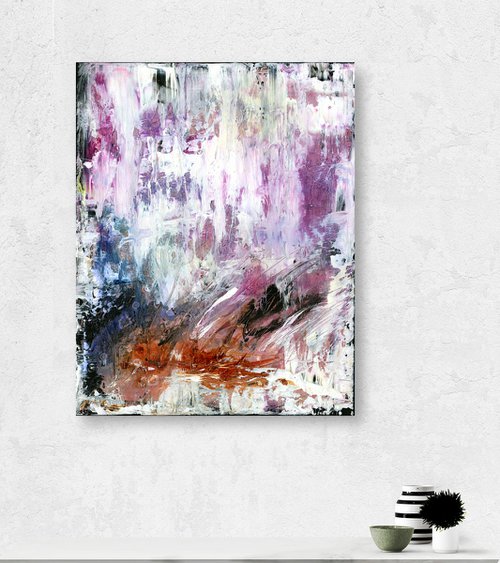 Lasciviousness - Abstract Painting  by Kathy Morton Stanion by Kathy Morton Stanion
