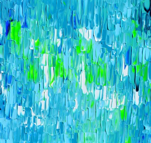 Relief Blue 5 by Soos Tiberiu