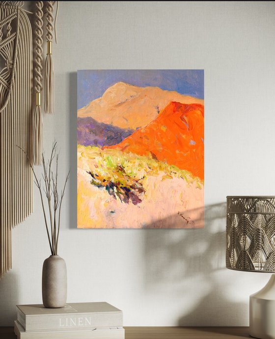 Morning. Desert