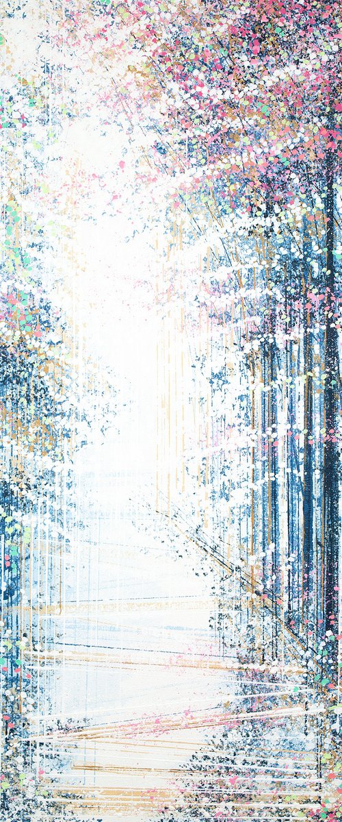 Forest Path At Twilight by Marc Todd