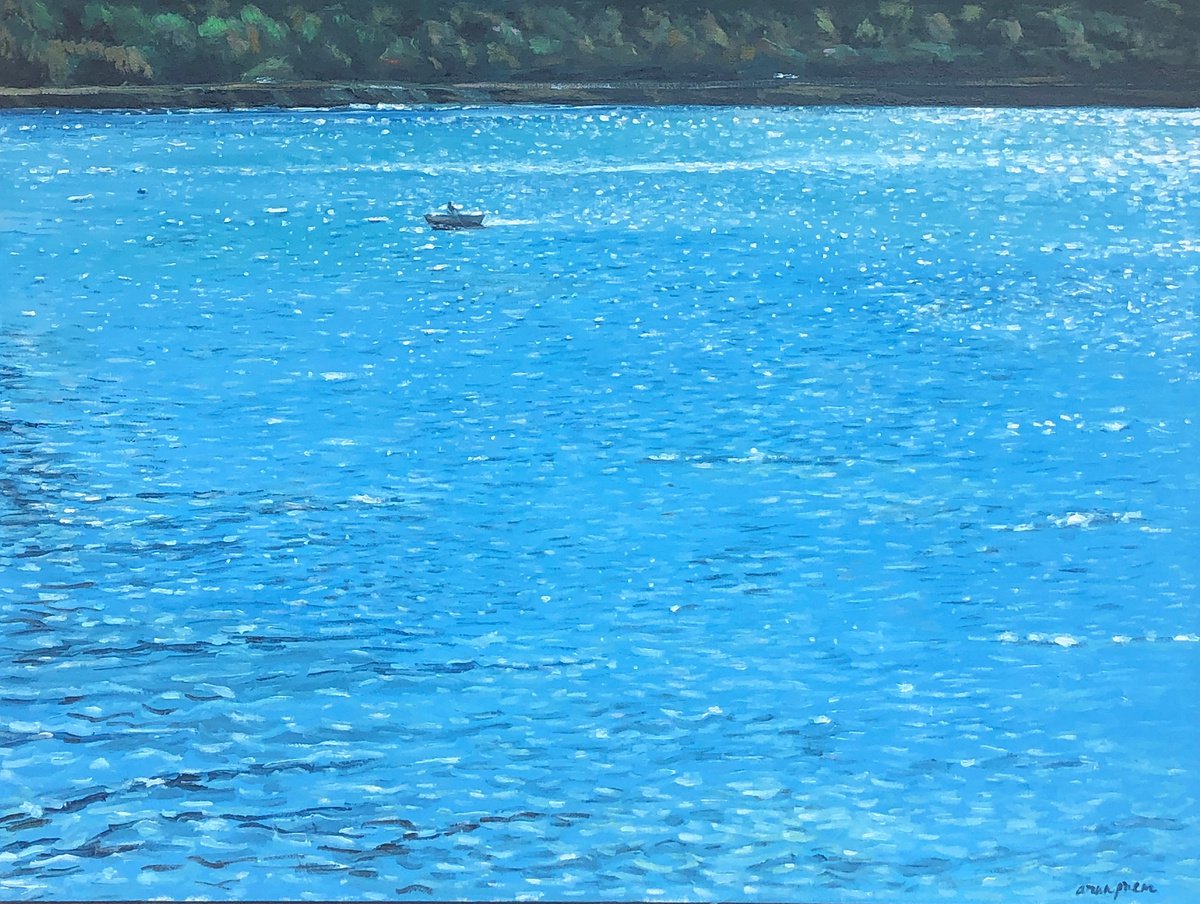 Sea Of Marmara By Arun Prem, 24 X 18, Artwork For Sale On Artfinder
