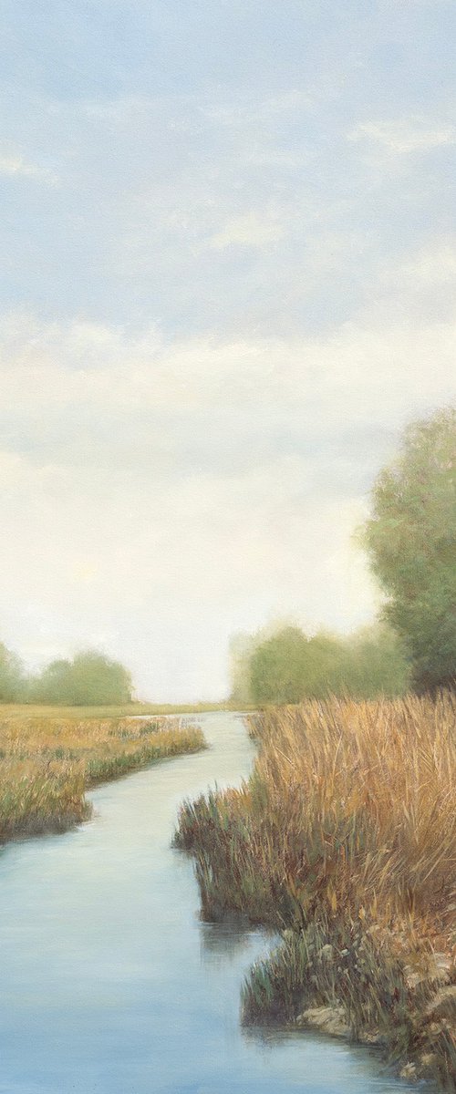 Morning Wetlands 26010 by Don Bishop