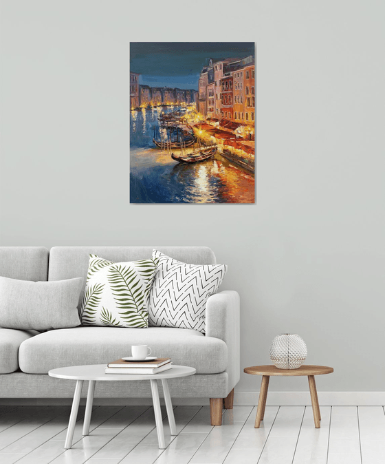 "Venice at night  "