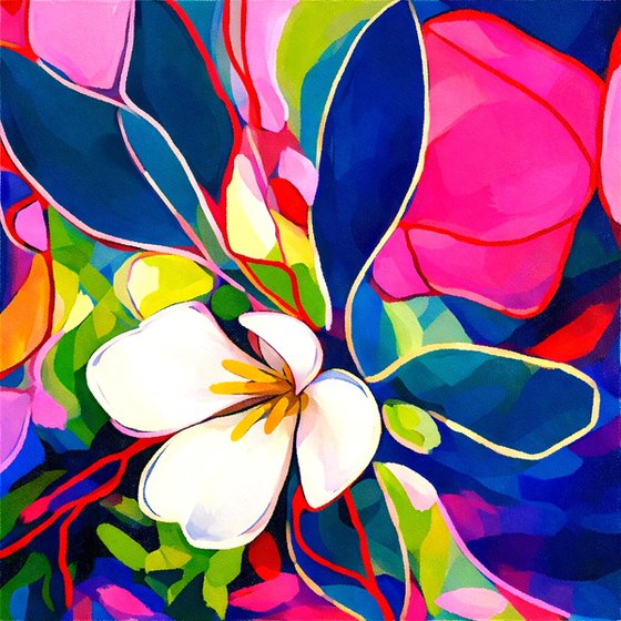 Jazz Style Flowers #15