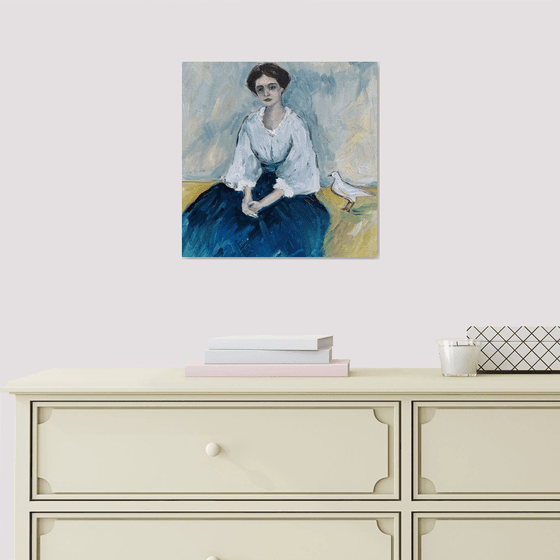 Woman with a Bird