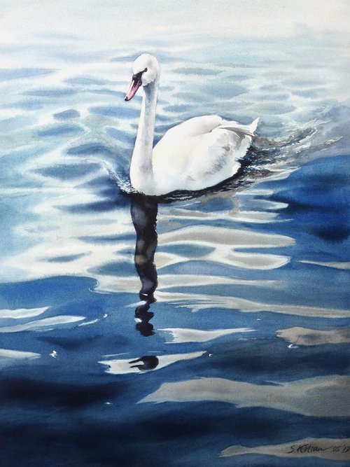 Swan by Svetlana Kilian