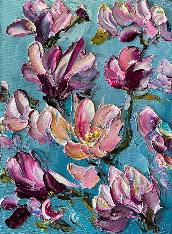 Magnolia on Grey III