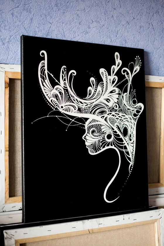 Wall art "Horns"