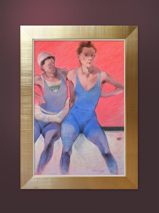 Blue Dancers
