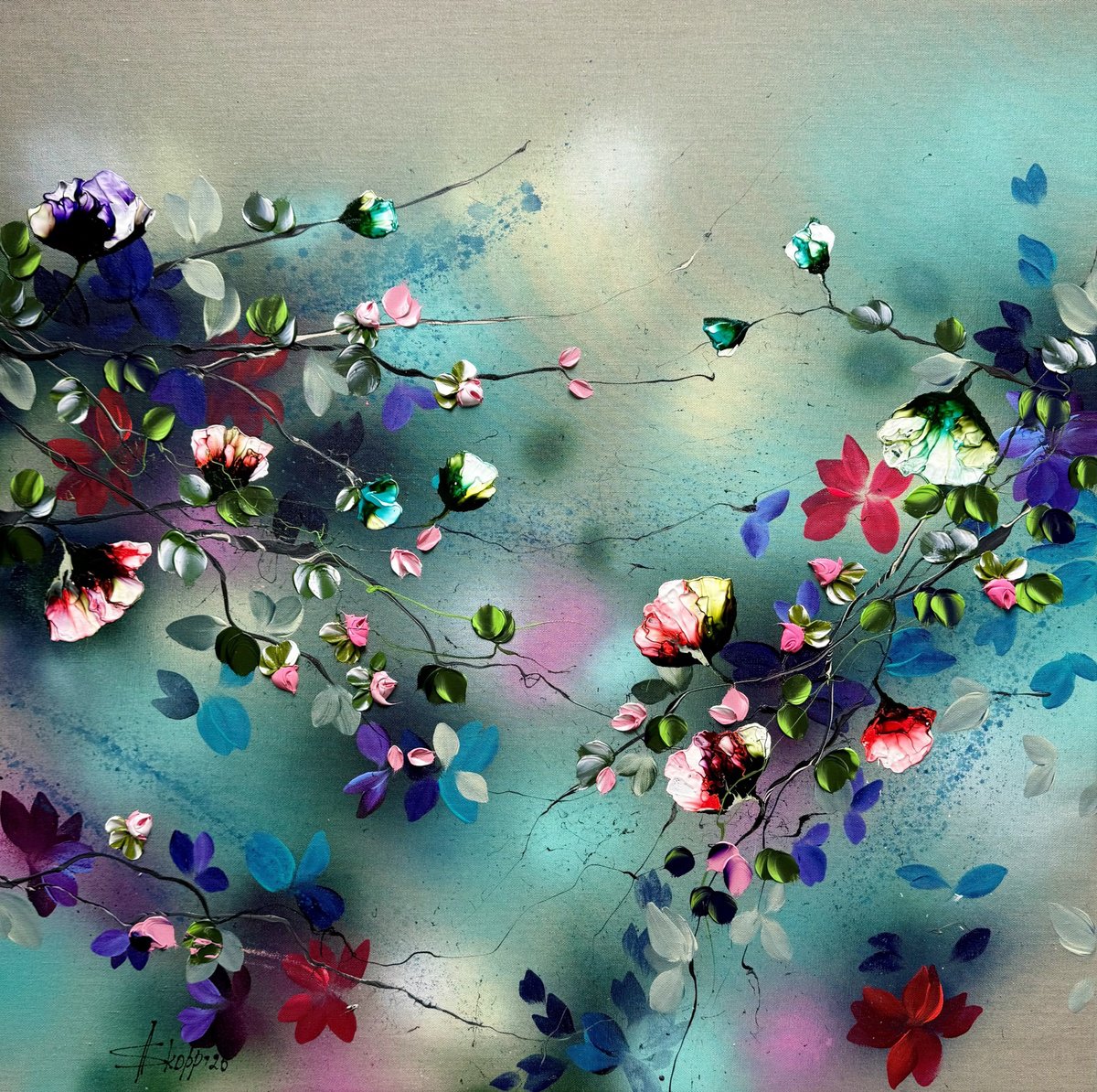 Wabi-Sabi Fragments By Anastassia Skopp, 38 X 38, Artwork For Sale On Artfinder