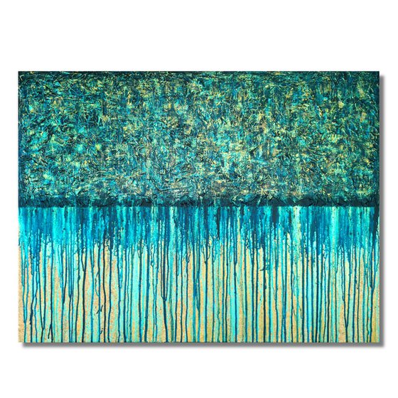 Blue Gold No.5 (On Cork)