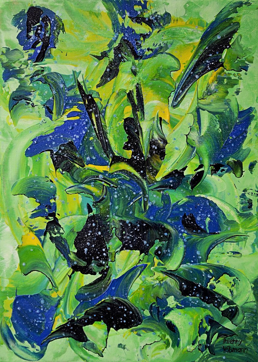 Dew Pearls By Thierry Vobmann. Abstract ., 13 X 18, Artwork For Sale On Artfinder
