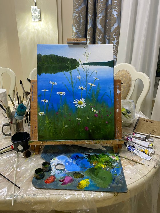 In Summer, 40 х 50 cm, oil on canvas