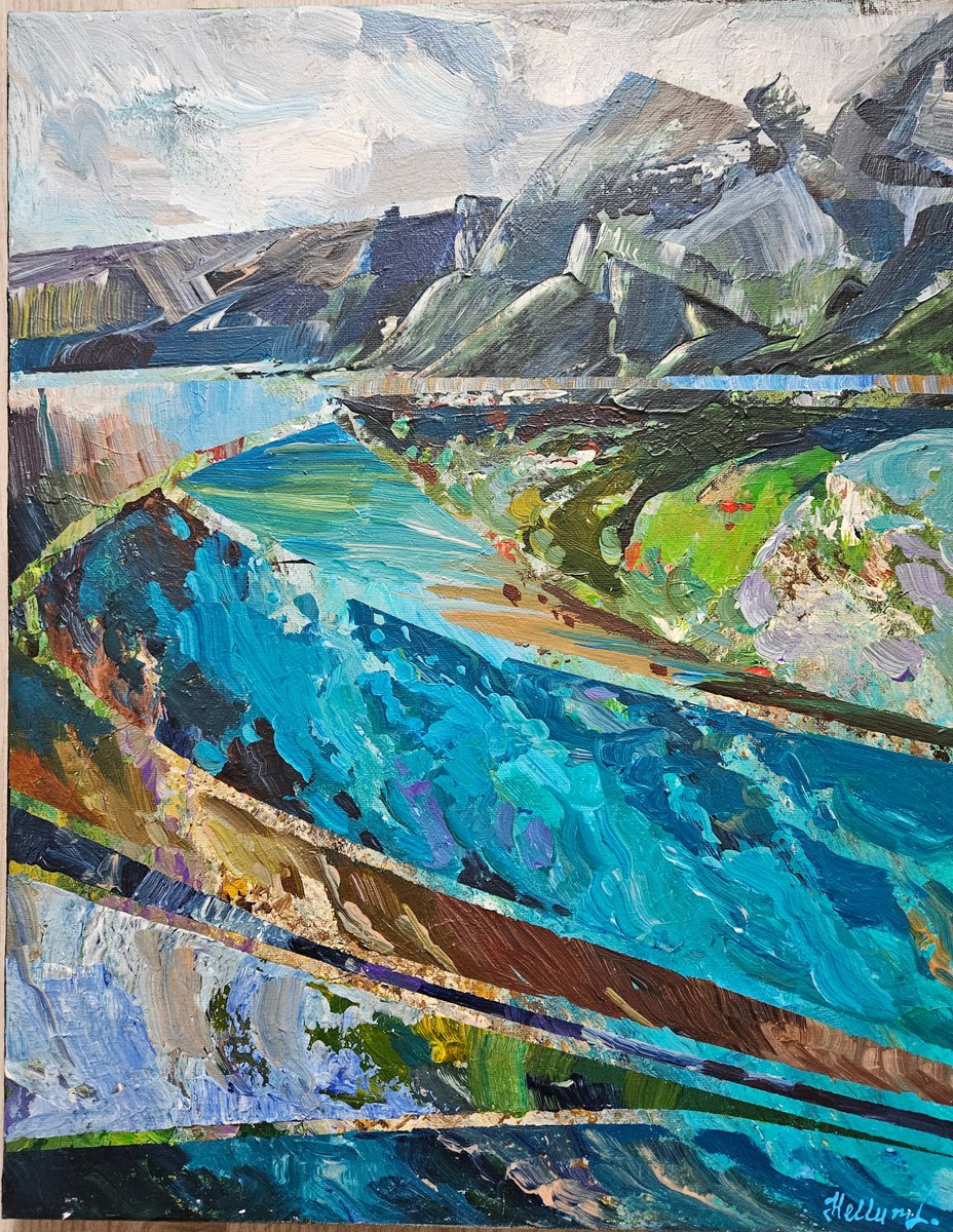 Norwegian Crystall Resonance By Tatiana Hellum, 16 X 20, Artwork For Sale On Artfinder