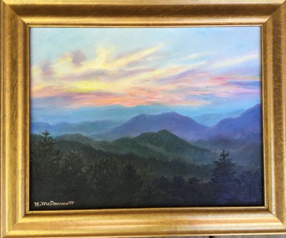 VIEW NEAR WAYNESVILLE NC by K. McDermott