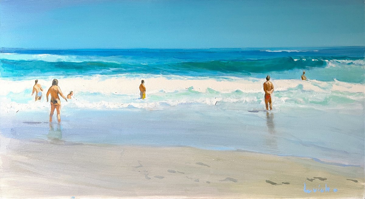 Horizon Line - Ii By Alexander Levich, 35 X 20, Artwork For Sale On Artfinder