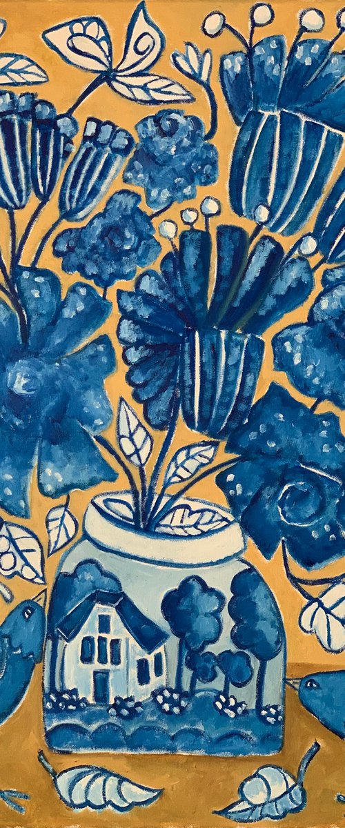 Autumn Blues by Holly Wojahn