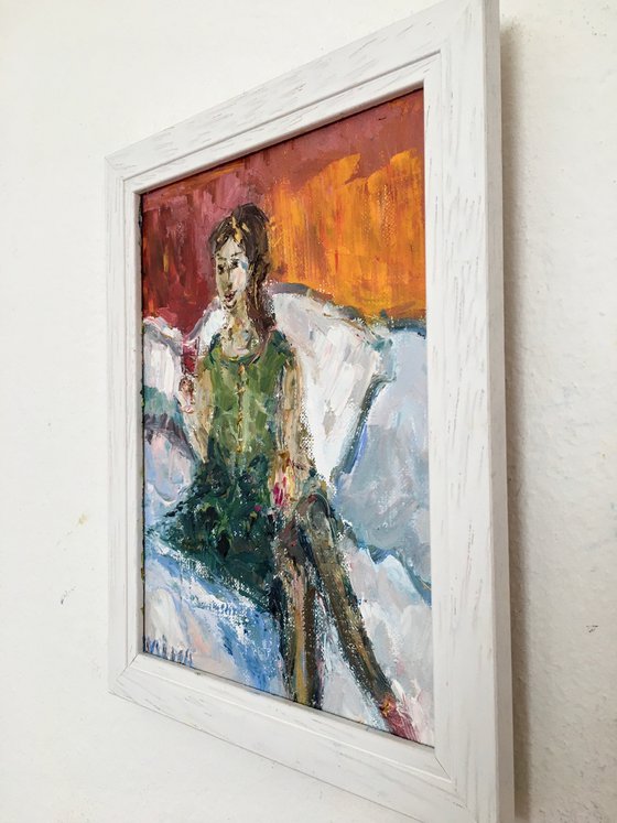 Evening with cocktail